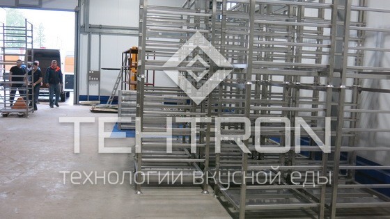 Завод Техтрон. Вид на производство пищевого оборудования.